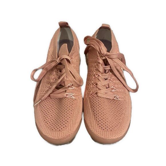 Nike Air VaporMax Flyknit 2 Rust Pink 942843-600 Size 7 - Picture 3 of 7